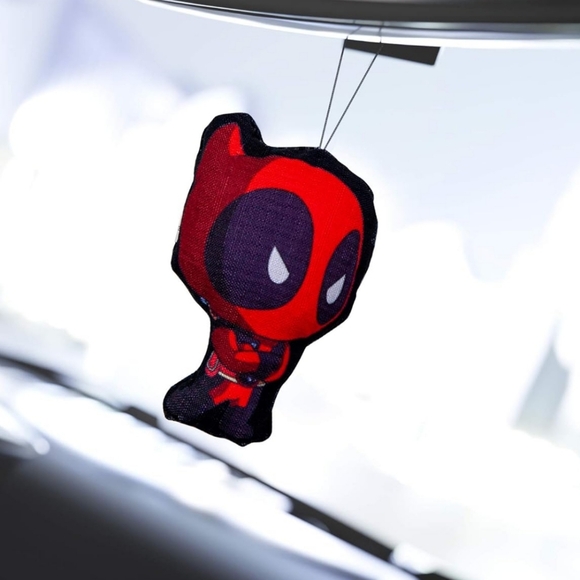 Marvel's Deadpool Sachet Air Freshener,Dark Ice Scent, 1 PC, by PlastiColor, NEW - Picture 6 of 7